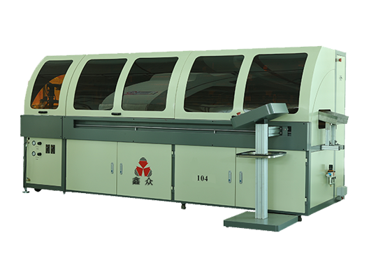 SZS-104 Multi-color linear servo screen printing machine