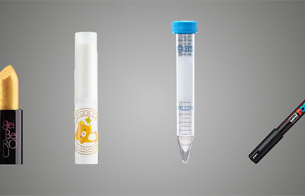 Eyebrow pencil, lipstick tube, Eyeliner tube silkscreen nd hot stamp machine